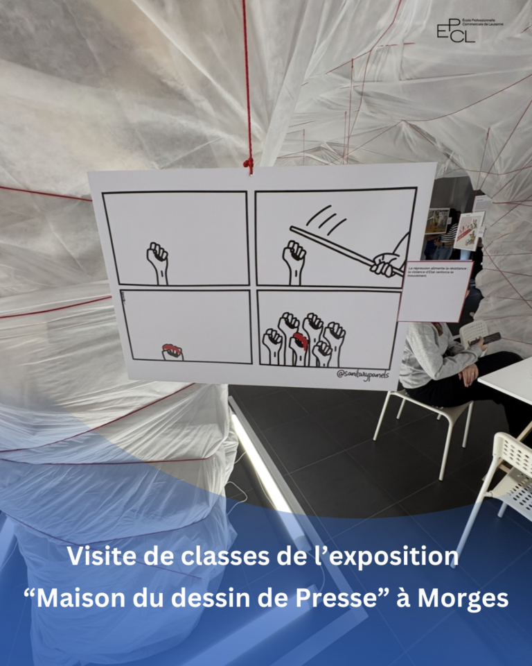 Visite de l’exposition « Les Prix du courage : honneur à la liberté de la presse »