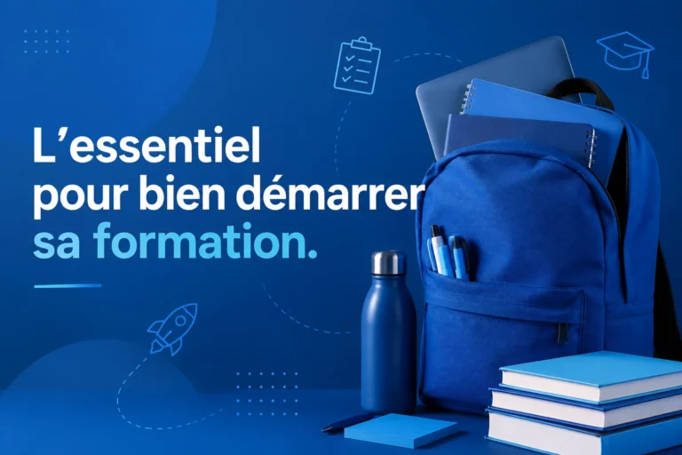 L&rsquo;essentiel pour bien démarrer sa formation
